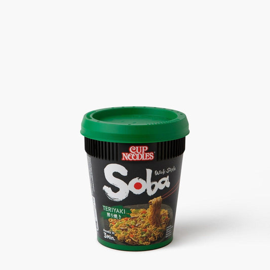 Soba instantánea con salsa teriyaki - 90g - Nissin - iRASSHAi
