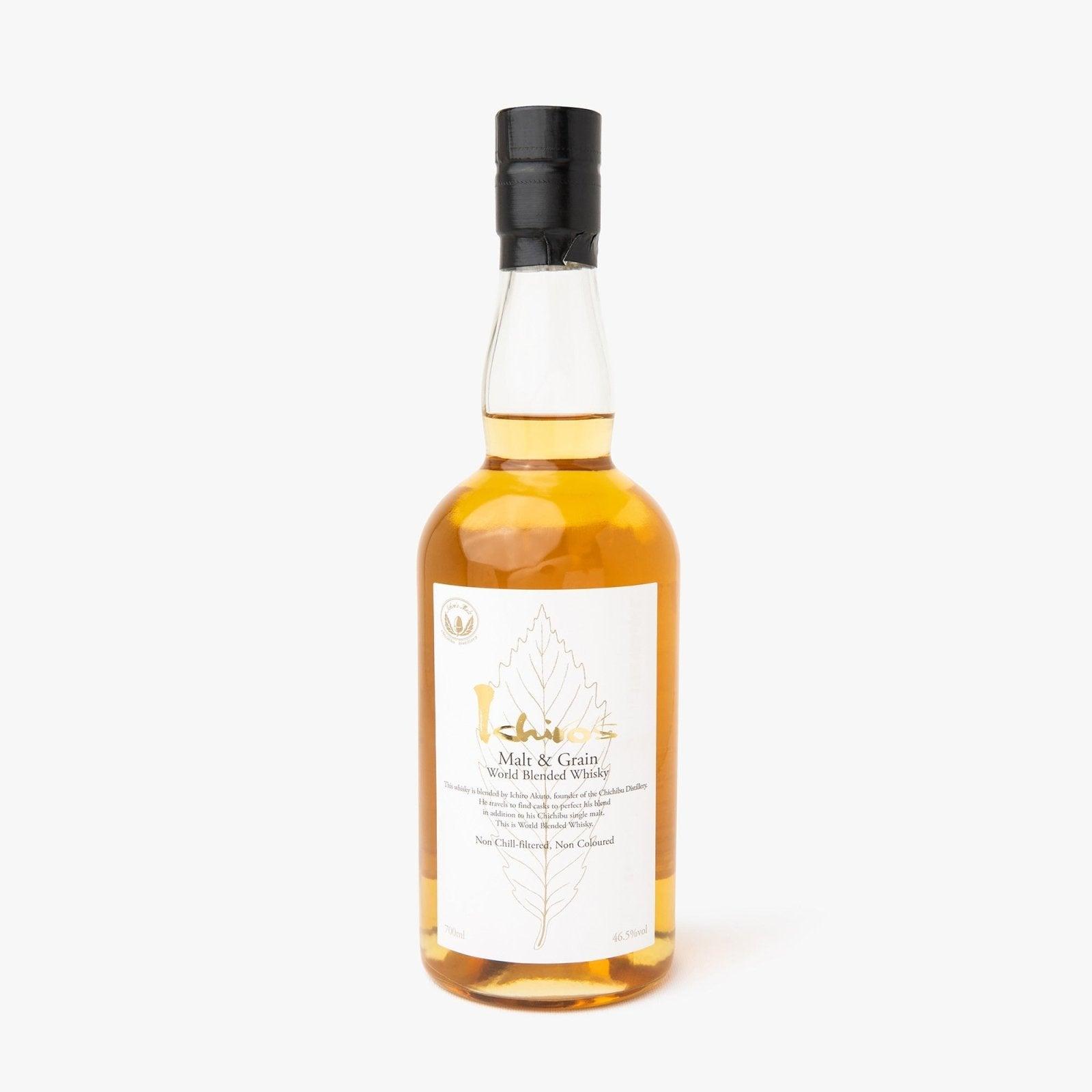 Ichiro's whisky de malta y grano - 700ml - Ichiro's malt - iRASSHAi