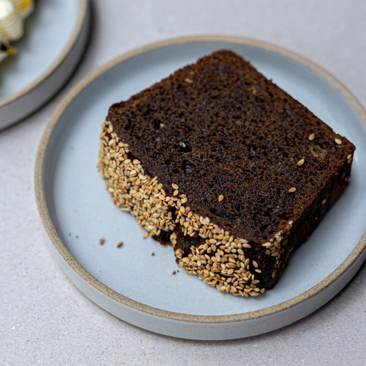 Pane alla banana Hojicha 