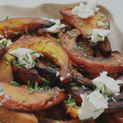 Ricetta di zucca arrosto, umeboshi e miso