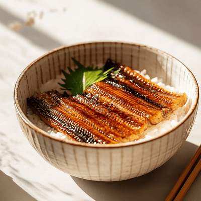 Unagi Don (anguilla alla griglia)