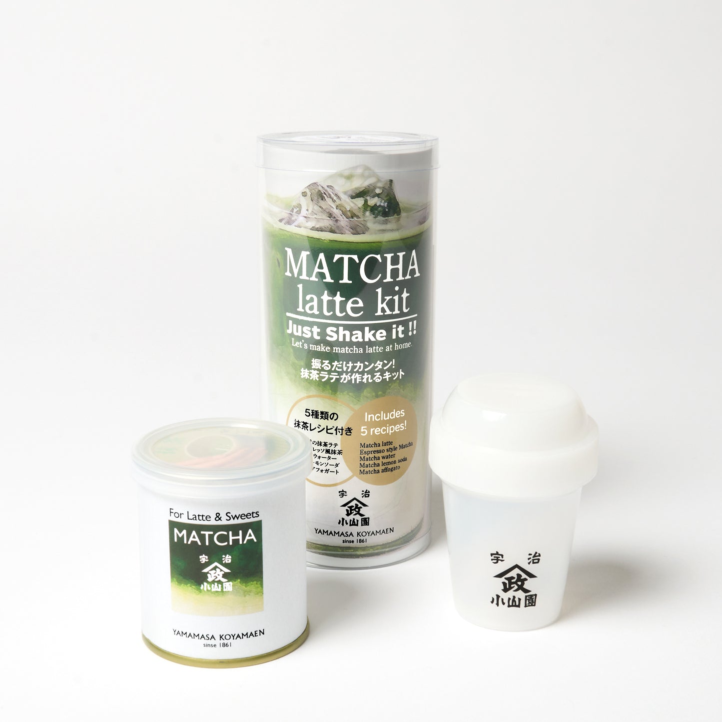 Kit per matcha latte ⋅ Yamamasa Koyamaen ⋅ 30g