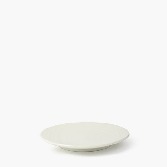 Piastra a spirale bianca piccola sendanmaru Ø130mm ⋅ Touga