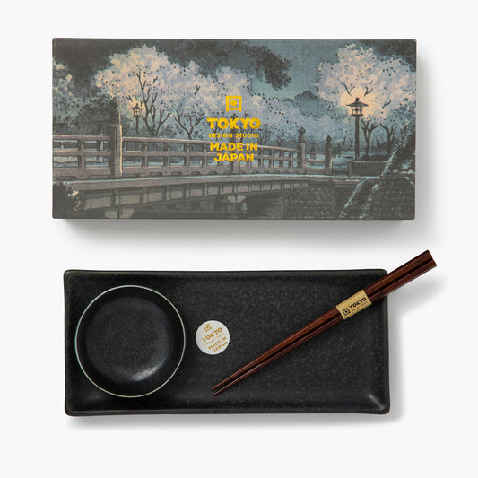Set per sushi nero ⋅ Tokyo Design Studio