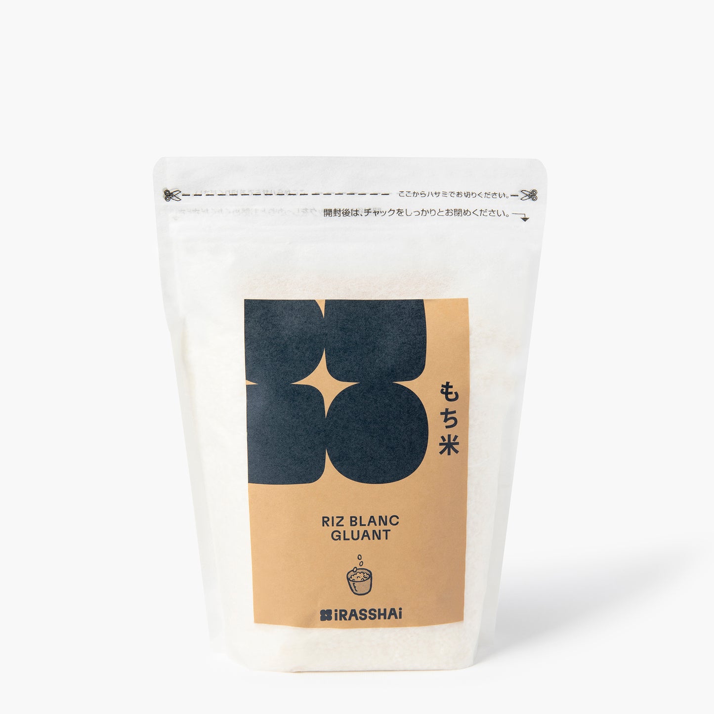 Riso glutinoso bianco ⋅ Nanohana per iRASSHAi ⋅ 1kg