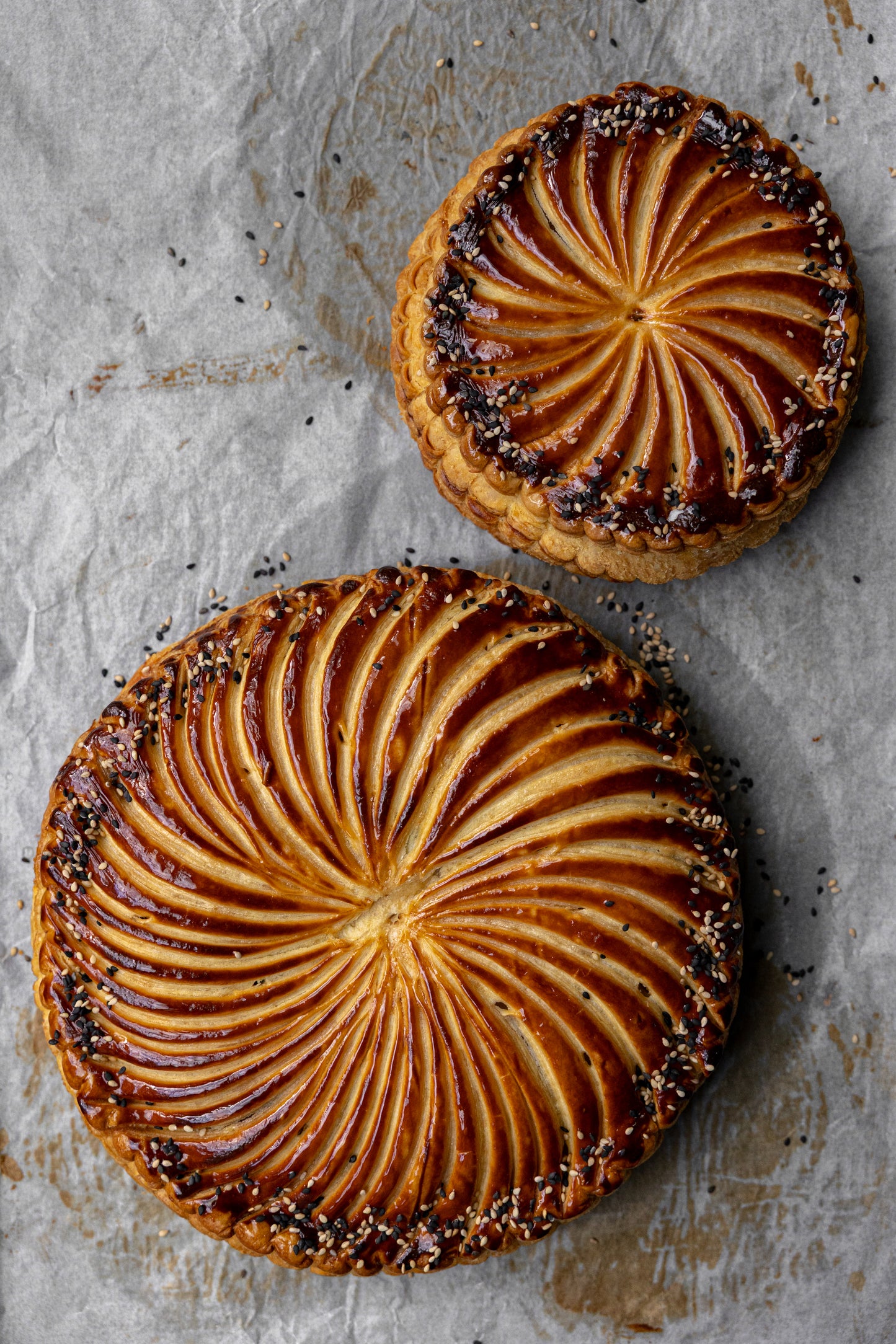 Galette des rois giapponese al sesamo nero [da ritirare in negozio]