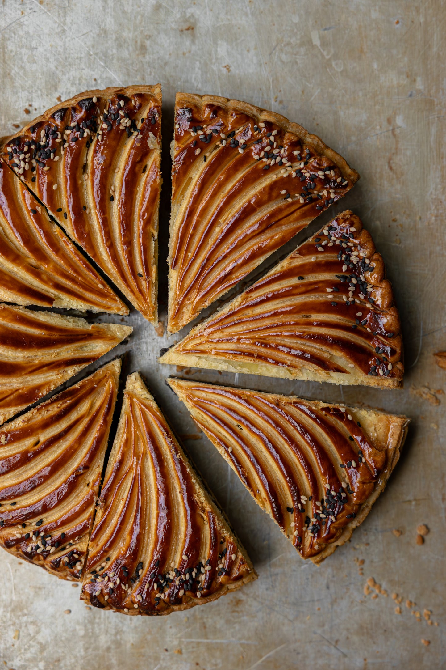Galette des rois giapponese al sesamo nero [da ritirare in negozio]