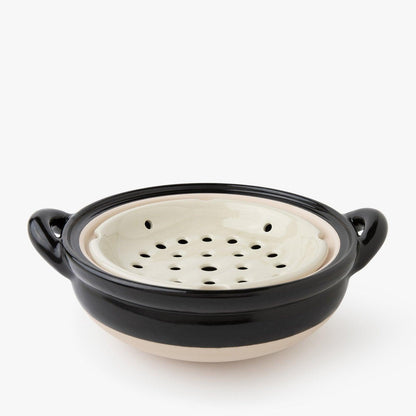 Vaporetto in ceramica nera Iga - Nagatani Seito - iRASSHAi