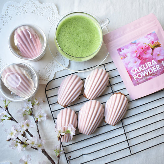 Madeleine in een sakura schelp recept