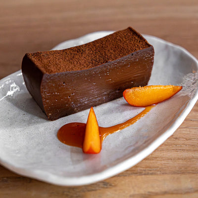 Chocoladefondant met amazake