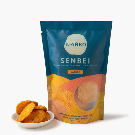 Natuurlijke Japanse Rijst Crackers 60g - Naeko -iRASSHAi