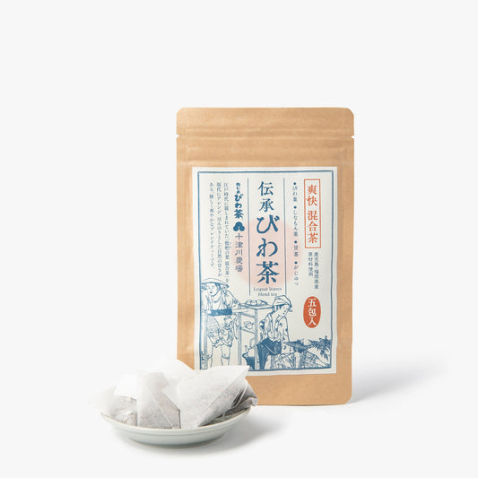 Infusion traditionnelles de feuilles de néflier du Japon ⋅ Totsukawa Farm ⋅ 13g