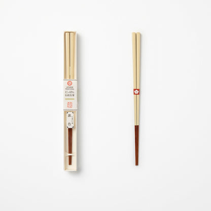 Beige houten eetstokjes ⋅ Kawai