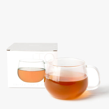 Heldere glazen mok 350ml ⋅ Kinto