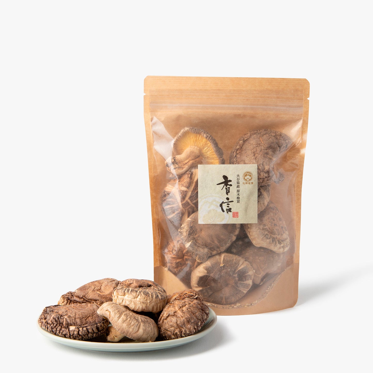 Gesneden gedroogde shiitake paddenstoelen ⋅ Matsuoka shiitake ⋅ 60g