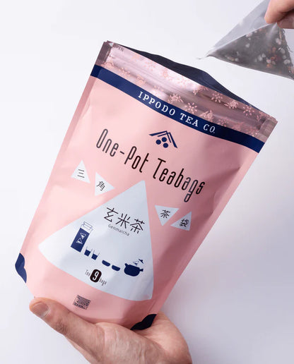 Genmaicha thee 9 theezakjes ⋅ Ippodo Thee ⋅ 95g