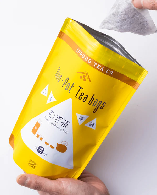 Gerst mugicha infusie 18 theezakjes ⋅ Ippodo Tea ⋅ 185g