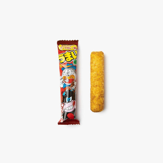 Pikante rundvlees en kerrie popcorn stick - 7g - Umaibo - iRASSHAi